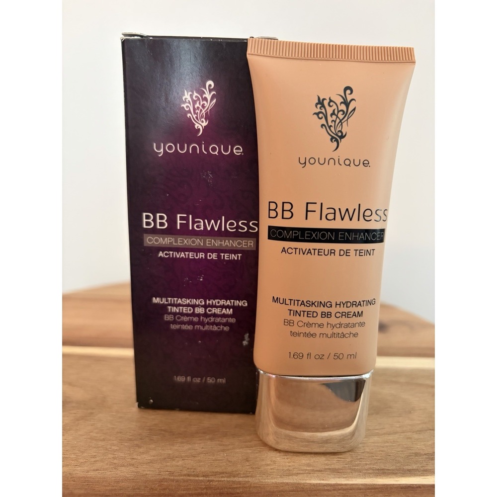 Younique BB Flawless Multitasking Hydrating Tinted BB Cream Bisque New Sealed